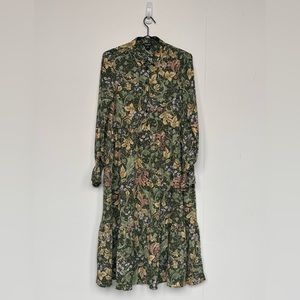Monki floral print maxi dress